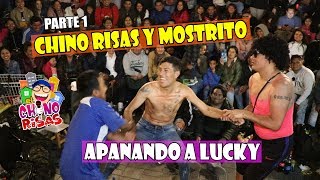 El Chino Risas y Mostrito Apanando a Lucky 😂😂😂 🇵🇪 [upl. by Zebadiah23]