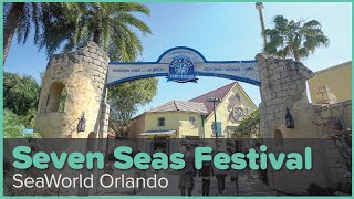 Experience Seven Seas Food Festival at SeaWorld Orlando [upl. by Andromede]