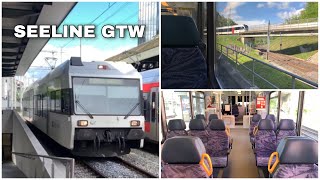 Mitfahrt im Tuhrbo Seeline GTW von St Gallen nach Wittenbach [upl. by Schecter571]