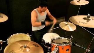 LIKE A STONEAUDIOSLAVE BY AC DRUM COVER [upl. by Cheney]