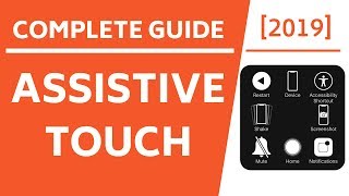 How to use Assistive Touch on iPhone amp iPad 2019 [upl. by Nallak337]