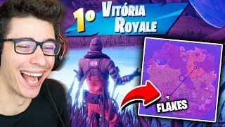 VENCI A PARTIDA SEM SAIR DA TEMPESTADE NO FORTNITE [upl. by Tacye]