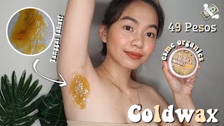 How to Wax your Armpit using Coldwax Hair Removal  Esme Organics  Hello Katy [upl. by Tab225]