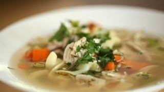 Beths Chicken Noodle Soup Recipe  ENTERTAINING WITH BETH [upl. by Ahsrop]