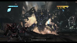 Transformers War For Cybertron Arcee VS Trypticon  Offline Mode Campaign Final Boss [upl. by Quita]