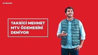 Mobilin Bankası Akbankta MTV ödemesi nasıl yapılır [upl. by Ynavoeg]