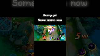 Enemy Got Some Lesson Now Mlbb chou mlbb mobilelegends mobilelegendsbangbang [upl. by Rehposirhc]