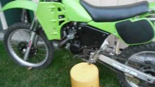 My New 1985 Kawasaki KX 125 [upl. by Etnuad215]