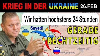 26FEB EIN DESASTER DROHT  Kritische russische Offensive bei Tabaivka GESCHEITERT  UkraineKrieg [upl. by Repip68]