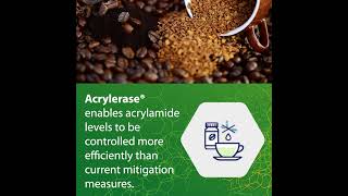 Acrylerase®  For enzymatic acrylamide reduction in soluble coffee and coffee extracts [upl. by Ginny]