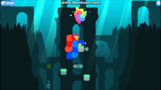 Snakebird Walkthrough  Level 9 [upl. by Swift]