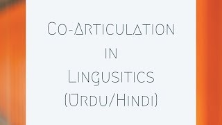 coarticulation effects in linguistics  coarticulation effects examples  elision and assimilation [upl. by Endora]