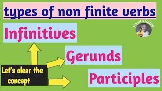 Infinitives Gerunds and Participlestypes of Non finite verbs by Kavita Sable [upl. by Constanta88]