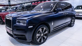 Matte RollsRoyce Cullinan  Gorgeous Luxury SUV [upl. by Senior]