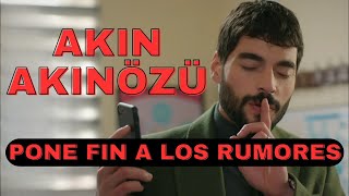 Akin Akınözü pone fin a los rumores de romance con Ebru Şahin [upl. by Sivaj]