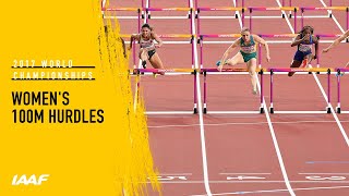 Womens 100m Hurdles Final  IAAF World Championships London 2017 [upl. by Nathanil]