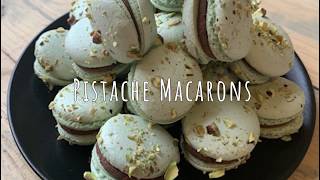 Recept Pistache Macarons Baktotaal Bouwhuis [upl. by Cornie71]