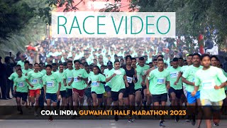 Post event video  Coal India Guwahati Half Marathon 2023  1st edition [upl. by Bak]