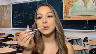 Asmr ✨NEW GIRL✨ sits behind you in class amp does your hair 😉 shes kind of toxic [upl. by Ahsilram]