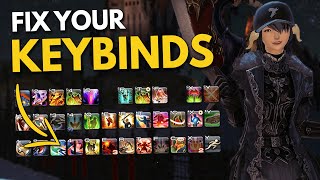 FFXIV Keybinds amp Hotbar Layout Guide for Beginners [upl. by Adiesirb]