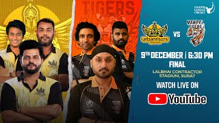 LIVE  Urbanrisers Hyderabad VS Manipal Tigers  Final Match  Legends League Cricket 2023  LLC2023 [upl. by Telrahc]