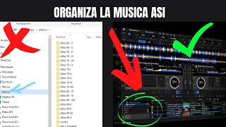 7 Formas de ORGANIZAR MÚSICA como UN DJ PRO [upl. by Licko]