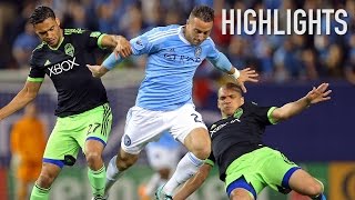 Highlights Seattle Sounders FC at New York City FC [upl. by Beare]