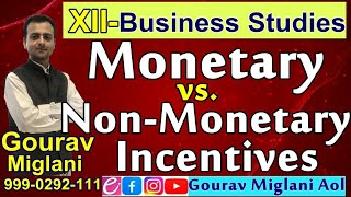 Monetary Incentives vs Non Monetary Incentives [upl. by Rephotsirhc928]