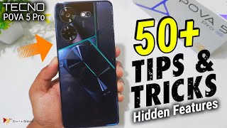 Tecno POVA 5 Pro 50 Tips amp Tricks with Hidden Useful Features datadock [upl. by Torry]