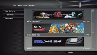 Modded Original Xbox  4GB Basic Retail Edition  Preview of Emulators HD 2017 [upl. by Nnayhs]