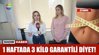 1 haftada 3 kilo garantili diyet [upl. by Mikol]