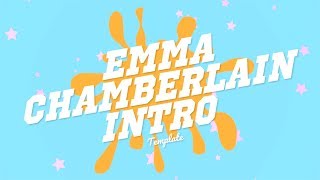 EMMA CHAMBERLAINS INTRO TEMPLATE NO TEXT [upl. by Flem]