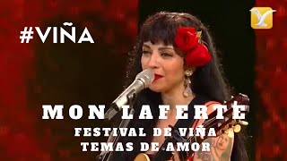 MON LAFERTE AMOR COMPLETO GRANDES TEMAS DE AMOR FESTIVAL DE VIÑA DEL MAR 60 AÑOS VIÑA [upl. by Mimi]