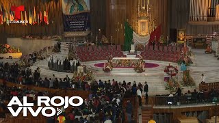 Miles de peregrinos celebran el Día de la Virgen de Guadalupe en México  Al Rojo Vivo  Telemundo [upl. by Adnama]