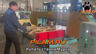 Мурка Станок для разборки поддонов AVGСРП1600Р Pallet dismantling machine AVGSRP1600R pilamru [upl. by Royall]