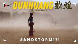 DUNHUANG 敦煌  SANDSTORM in GOBI DESERT  GANSU 甘肃Rural China VLOG [upl. by Hulbard]