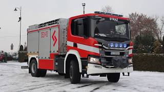 Pokaz sygnalizacji ostrzegawczej 352S43  SRt  Scania P370PS Szczęśniak  JRG 2 Częstochowa [upl. by Strain]