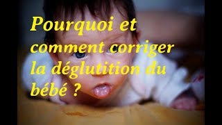 Pourquoi et comment corriger la déglutition atypique ou dite quotdu bébéquot [upl. by Rockie]