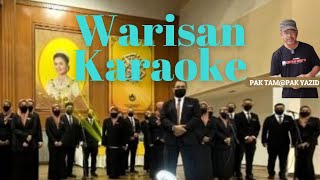 Warisan Sudirman KARAOKE low key Em by ciktam oboi [upl. by Schwerin]