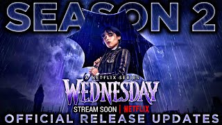 Wednesday Season 2 Release Date  Wednesday Season 2 Official Trailer Release Date  Wednesday S02 [upl. by Yrome]