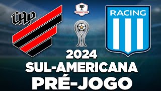 Athletico vence o Racing e abre vantagem nas quartas de final  SULAMERICANA [upl. by Stalk988]