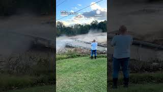 Tennessee Bridge Fails As Onlookers Watch [upl. by Meikah72]