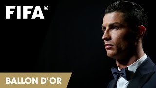 Cristiano Ronaldo wins FIFA Ballon dOr 2014 [upl. by Ayekin341]