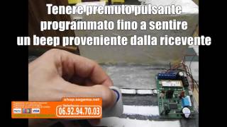 Telecomando universale compatibile per TM2 TM4 TR2 TR4 Aprimatic [upl. by Araiet]