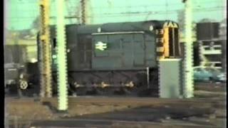 BR Class 08s 08466  08603 Bescot 1986 [upl. by Atalya]