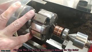 PT 4 Free Energy Neodymium Magnet Motor Generator Build Magnet Placement 3252022 [upl. by Inga]