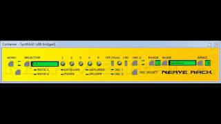 Waldorf Microwave XT Synthesizer VST Emulation [upl. by Sara]