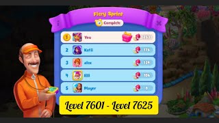 Gardenscapes  Level 7601  Level 7625   All Puzzles  Gameplay PART  355 [upl. by Votaw402]