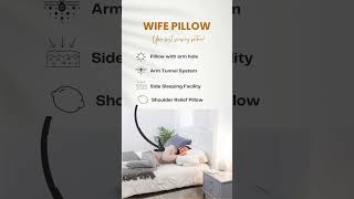 Side Sleeper Pillow with Arm Hole Ultimate Relief [upl. by Tina]