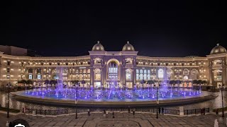 Dancing fountain PALACE VENDOME Doha Qatar 🇶🇦 6sept2024 mesmerizing ❤️ [upl. by Asira]